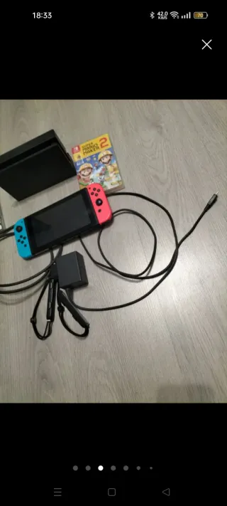 Consola Nintendo Switch Azul/Rojo