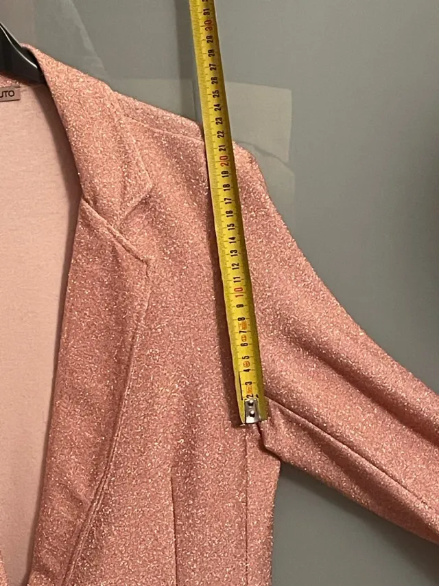 Giacca Zeroassoluto donna oro/rosa