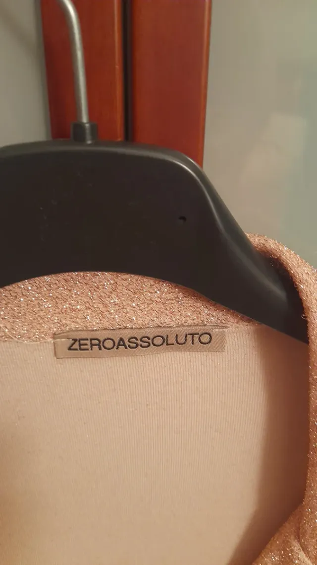 Giacca Zeroassoluto donna oro/rosa