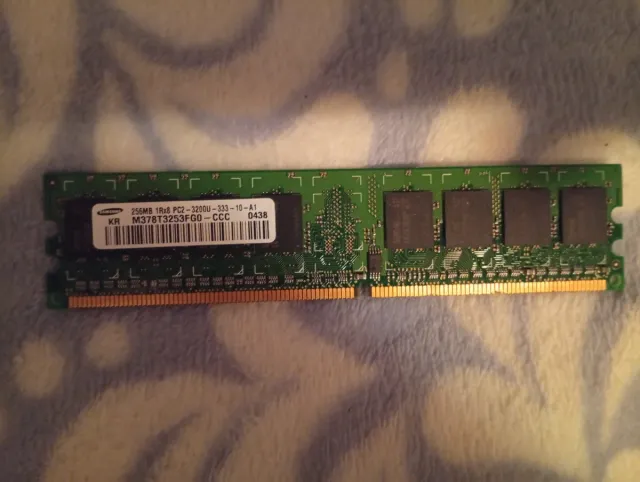 Memoria RAM Samsung 256MB PC2-3200U