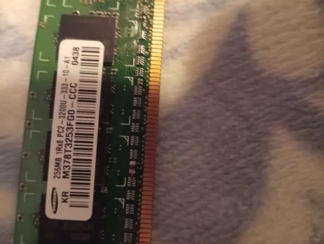 Memoria RAM Samsung 256MB PC2-3200U