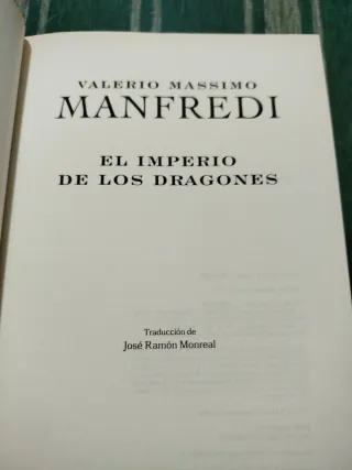 El Imperio De Los Dragones (Novela His) (Spanis...