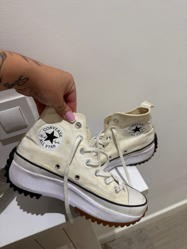 Converse Run Star Hike Beige Talla 38