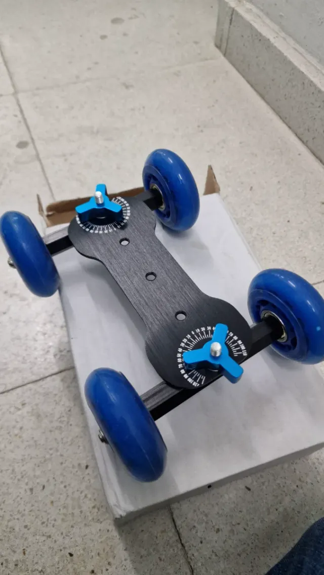 Dolly para fotografía y video