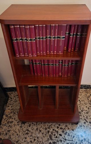 COLECCION 30 LIBROS CONTEMPORANEOS CON ESTANTERIA