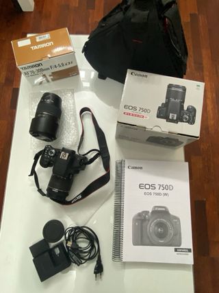 Cámara Canon eos 750D