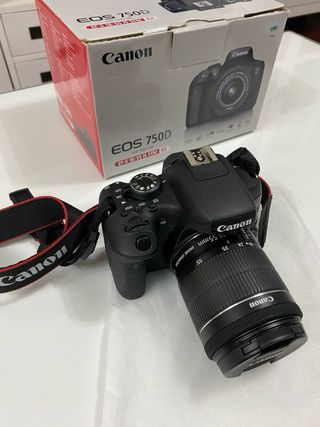 Cámara Canon eos 750D