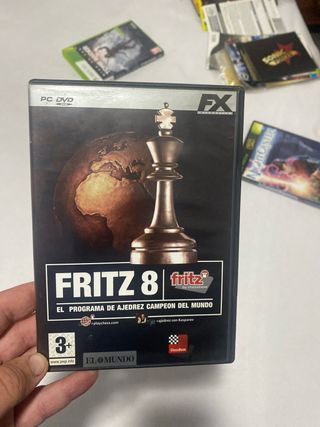 Fritz 8 PC DVD Ajedrez Campeón del Mundo