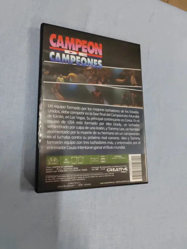 DVD Campeón de Campeones Artes Marciales