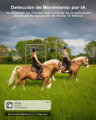 Cámara Solar 4G con 2 Paneles Solares