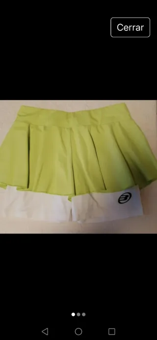 2 Faldas de pádel Bullpadel mujer