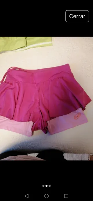 2 Faldas de pádel Bullpadel mujer