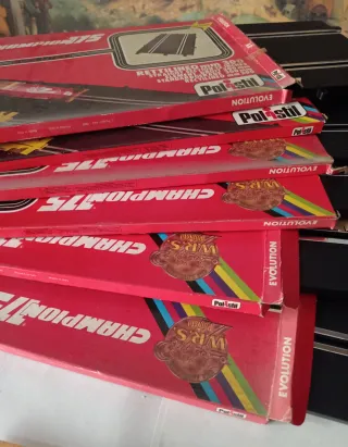 7 confezioni rettilineo 300mm Polistil