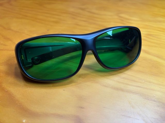 Gafas para cultivo indoor foco LED