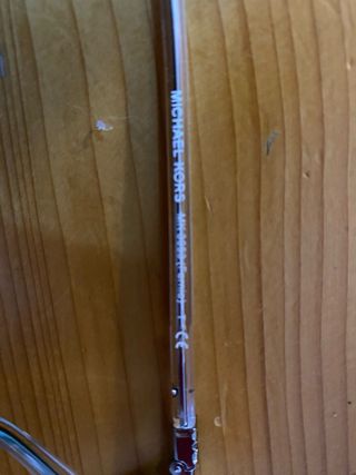 Montura Gafas Michael Kors Rosa y Plateada