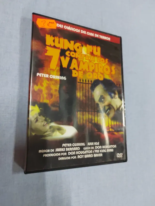 Kung Fu 7 Vampiros de Oro DVD Terror