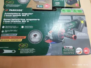 Pack Taladro y Radial Parkside 20V