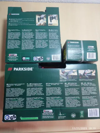 Pack Taladro y Radial Parkside 20V