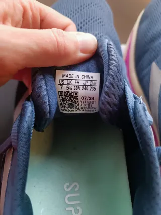 Zapatillas Adidas Supernova Rise 2w Azul/Rosa Tall