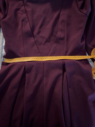 Vestido buganvilla con lazos en hombros