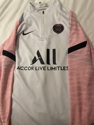 Chaqueta PSG Nike Blanca y Rosa Talla S