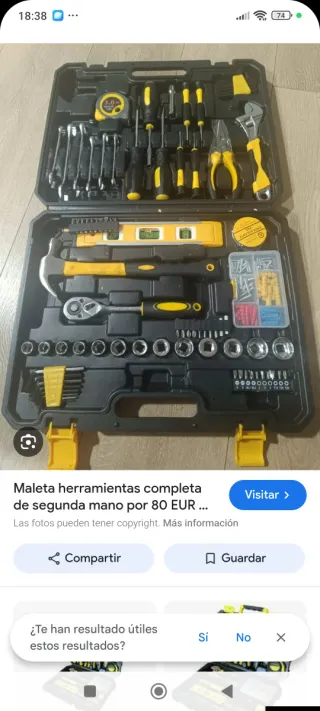 Maletín de herramientas completo