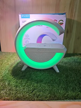 Altavoz LED BT2301 Carga Inalámbrica