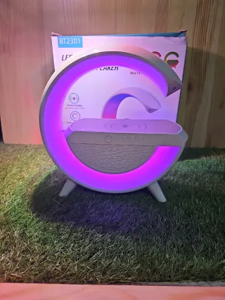 Altavoz LED BT2301 Carga Inalámbrica