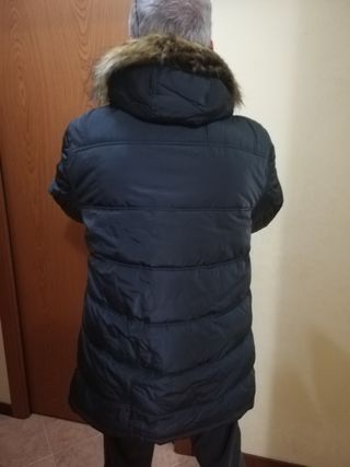 Cappotto piumino uomo XXL grigio caldo