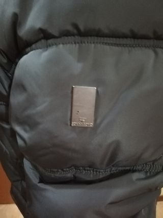 Cappotto piumino uomo XXL grigio caldo