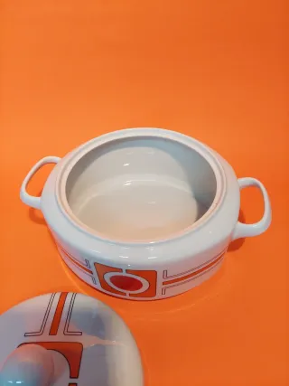 Zuppiera vintage Monopoli porcellana