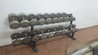 Mancuernas con Pesas