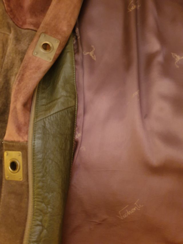 Trenca juvenil piel pecarí, zorro