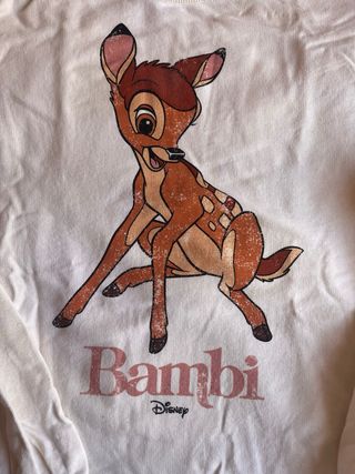 Sudadera Bambi Disney Beige