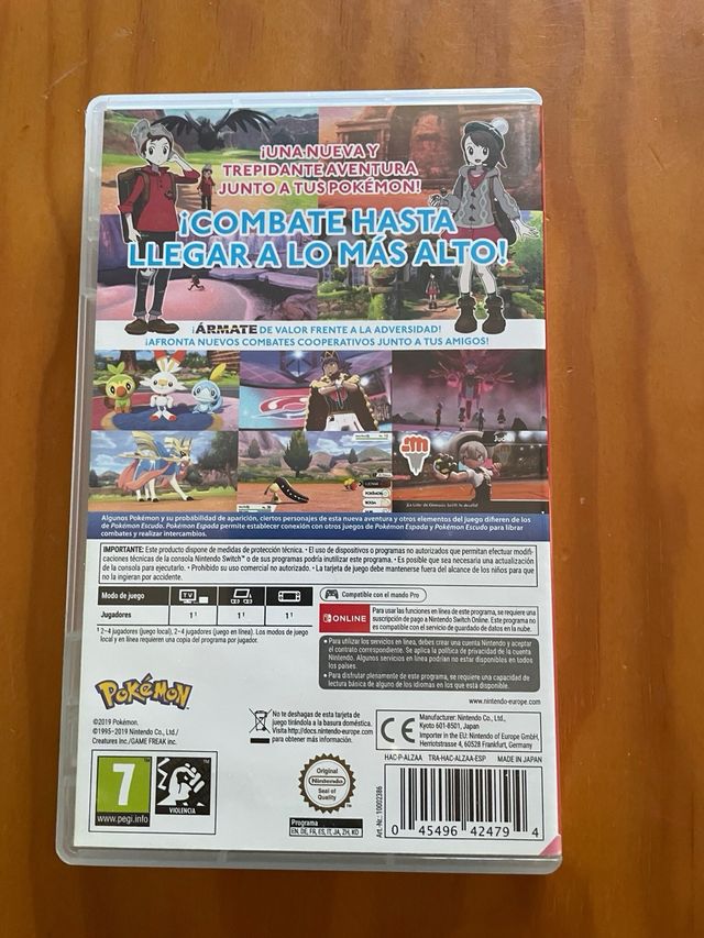 Pokemon Spada Nintendo Switch