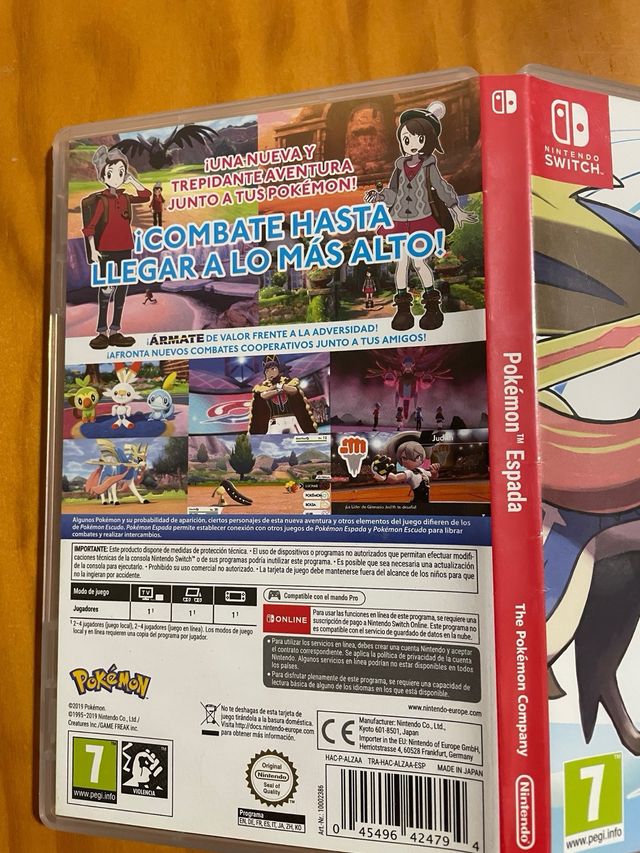 Pokemon Spada Nintendo Switch