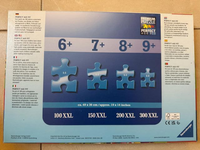 Libro y Puzle Usborne Por la noche