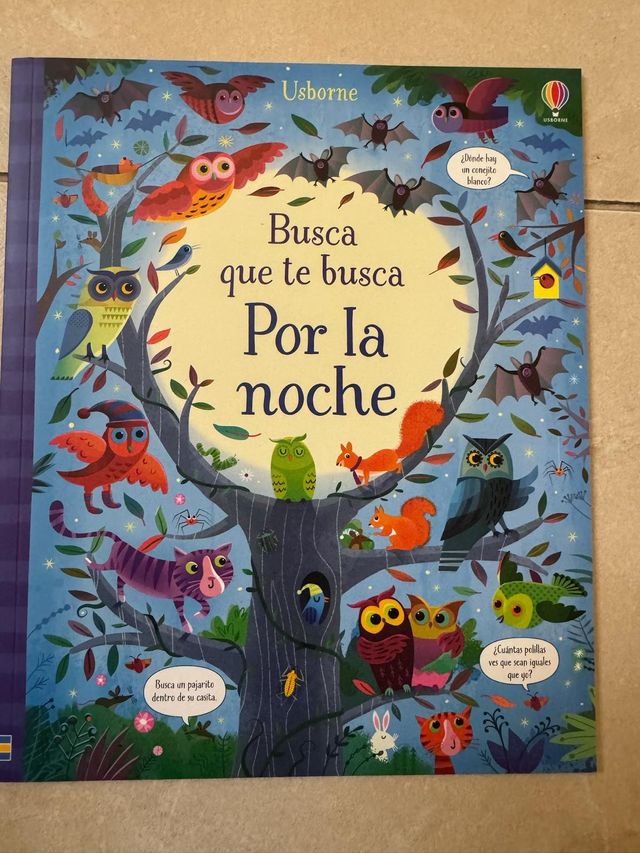 Libro y Puzle Usborne Por la noche