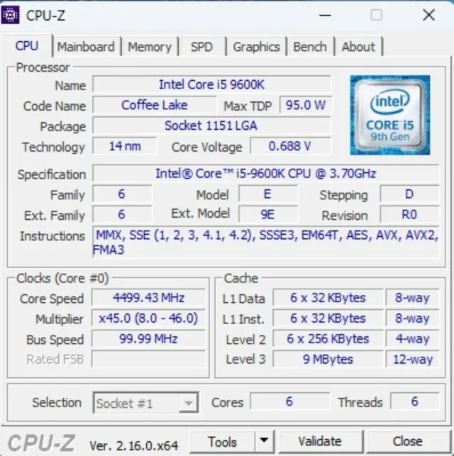 PC Gaming MSI RTX 2060 Super i5 9600K