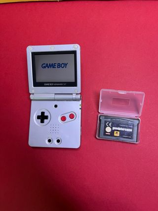 Nintendo Game Boy Advance SP Plata