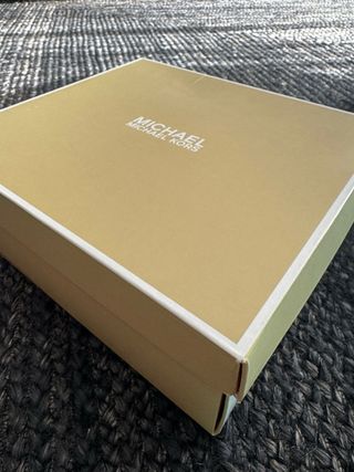 Sandalias cuña Michael Kors doradas esparto