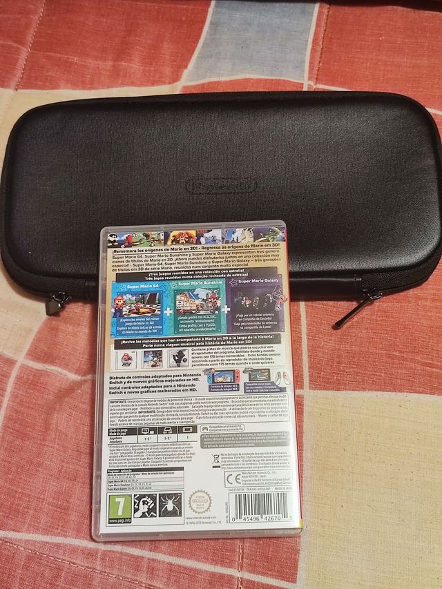 Super Mario 3D All-Stars y funda Switch de regalo