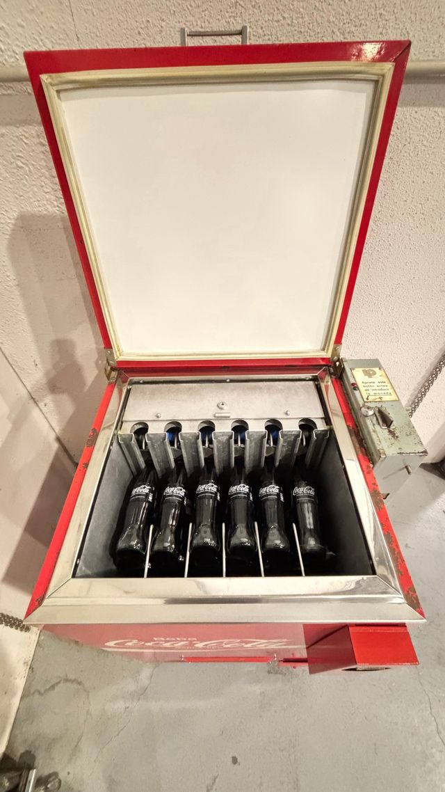 Nevera Coca-Cola 1960.