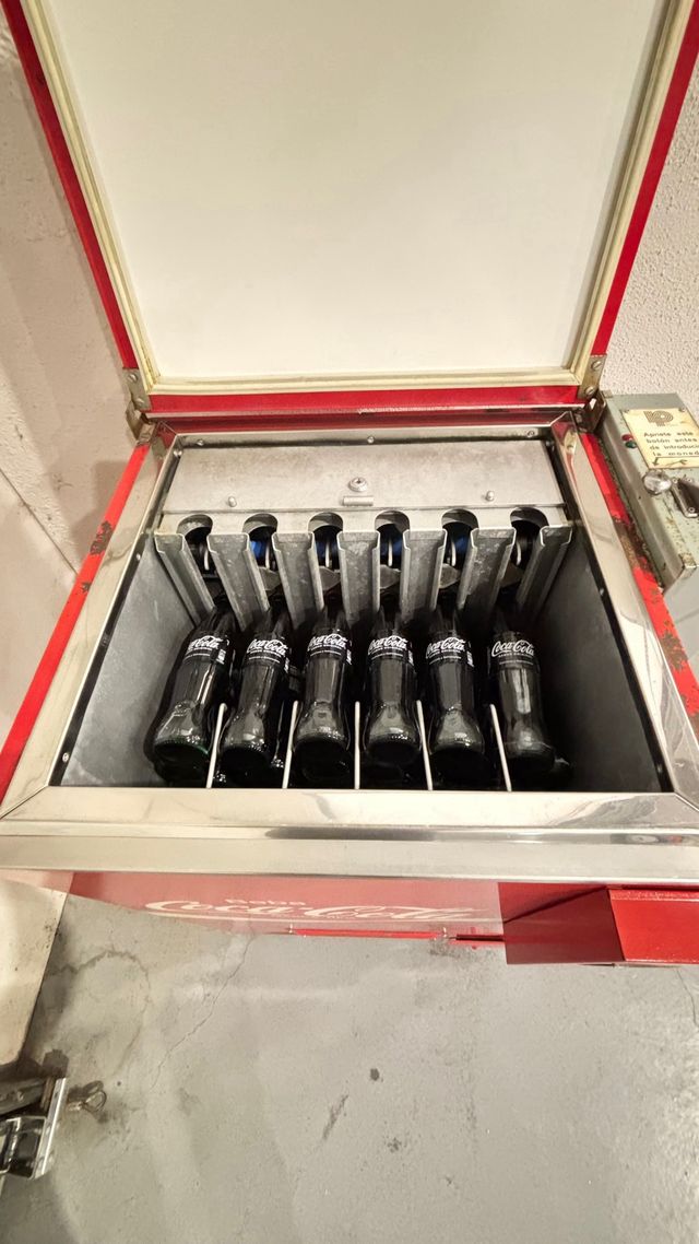 Nevera Coca-Cola 1960.