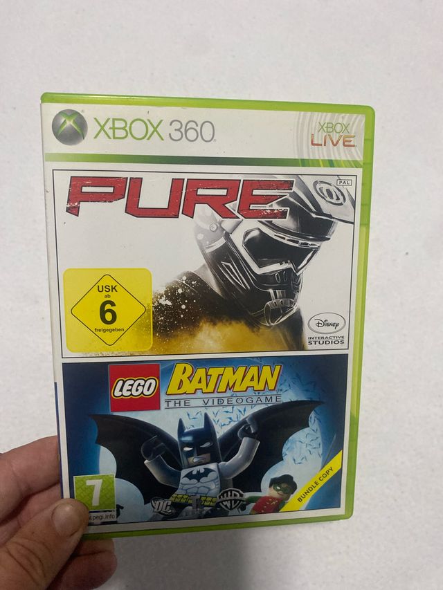 XBOX 360: Pure y Lego Batman