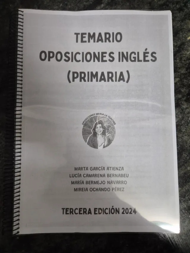 Temario Oposiciones Inglés x25