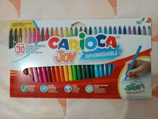 Rotuladores Carioca Joy 30 Colores Superwashable