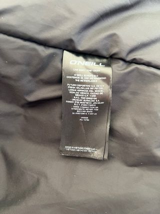 Chaqueta de esquí O'Neill negra y camuflaje