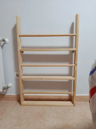 Estantería Montessori Madera Natural