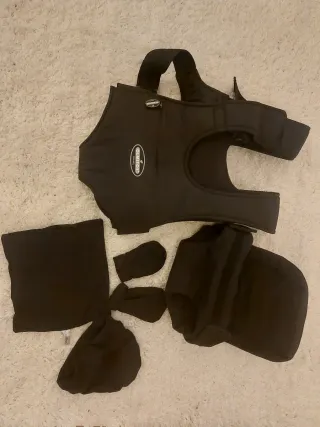 Mochila Portabebés Negra